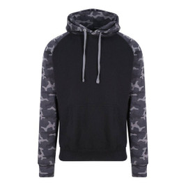 AWDIS JH009 - Felpa Sportiva con Maniche Raglan e Cappuccio