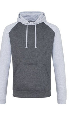 AWDIS JUST HOODS JH009 - Comfortabele Raglan Baseball Hoodie