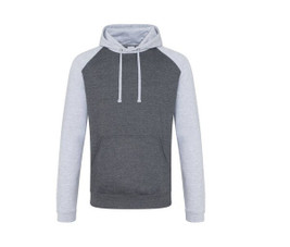 AWDIS JH009 - Felpa Sportiva con Maniche Raglan e Cappuccio