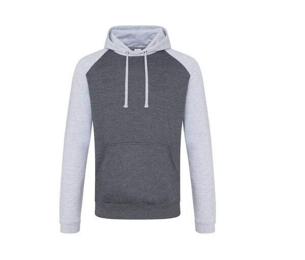 AWDIS JH009 - Kontrastihupullinen Baseball-paita