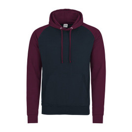 AWDIS JUST HOODS JH009 - Sweat à Capuche Style Baseball Confortable