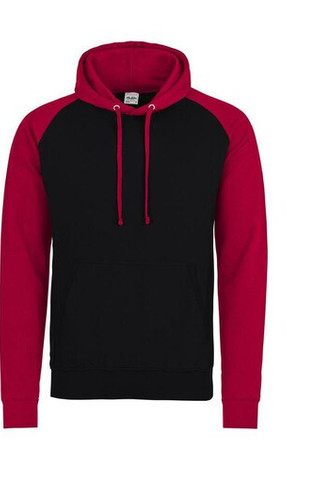 AWDIS JH009 - Kontrastihupullinen Baseball-paita