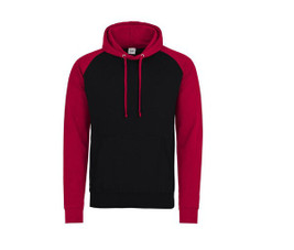 AWDIS JH009 - Felpa Sportiva con Maniche Raglan e Cappuccio