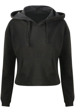 AWDIS JUST HOODS JH016 - Sweat à Capuche Court Femme Chic et Décontracté