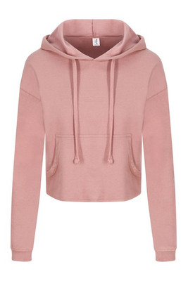 AWDIS JUST HOODS JH016 - Sweat à Capuche Court Femme Chic et Décontracté