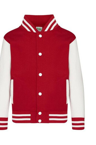 AWDis Just Hoods JH043J - Lasten Baseball Collegepaita