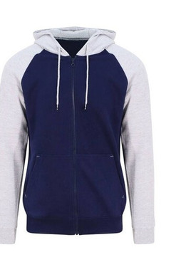 AWDIS JUST HOODS JH063 - Sweat Baseball Zippé