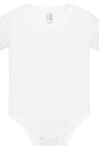 JHK JHK100 - Soft Cotton Baby Bodysuit with Easy Snap Closures