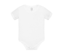 JHK JHK100 - Kuschelweicher Babybody mit Druckknöpfen