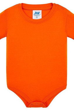 JHK JHK100 - Body Neonato in Cotone con Bottoni a Pressione