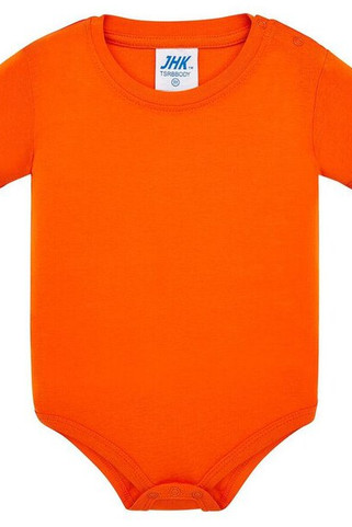 JHK JHK100 - Soft Cotton Baby Bodysuit with Easy Snap Closures