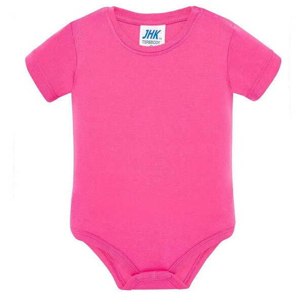 JHK JHK100 - Soft Cotton Baby Bodysuit with Easy Snap Closures