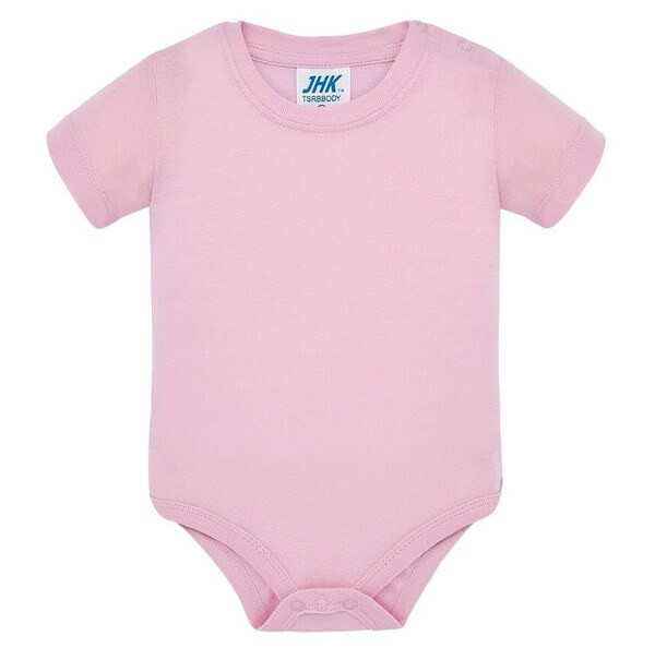 JHK JHK100 - Soft Cotton Baby Bodysuit with Easy Snap Closures