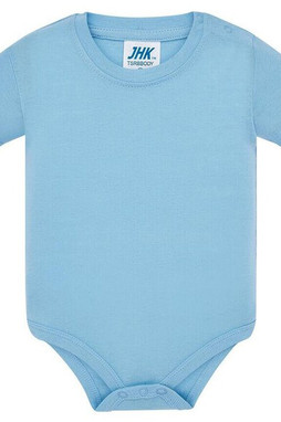 JHK JHK100 - Soft Cotton Baby Bodysuit with Easy Snap Closures