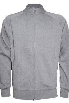 JHK JK296 - Unisex Classic Zip-Up Sweater with High Collar