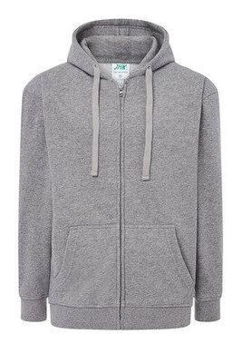 JHK JK297 - JHK Unisex Premium Zip-Up Hoodie with Kangaroo Pockets