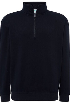 JHK JK298 - JHK Unisex Durable Zip Neck Sweatshirt