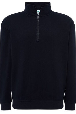 JHK JK298 - JHK Unisex Durable Zip Neck Sweatshirt