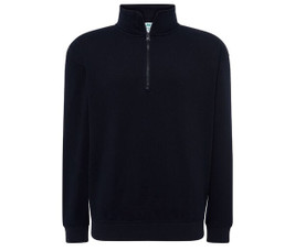 JHK JK298 - Dicker Herren Sweater mit Reißverschluss