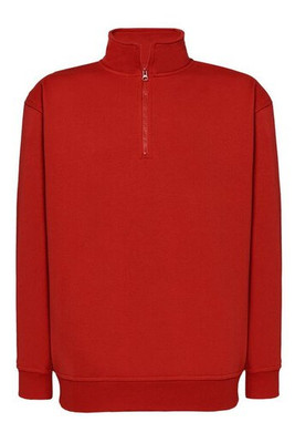 JHK JK298 - JHK Unisex Durable Zip Neck Sweatshirt