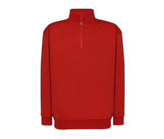 JHK JK298 - Sweatshirt à Col Zippé Confortable et Résistant