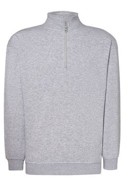 JHK JK298 - Sweatshirt à Col Zippé Confortable et Résistant