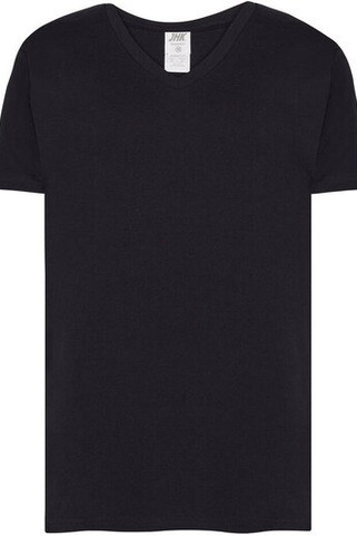 JHK JK401 - Ultra-Soft Enzyme Washed V-Neck Cotton Tee