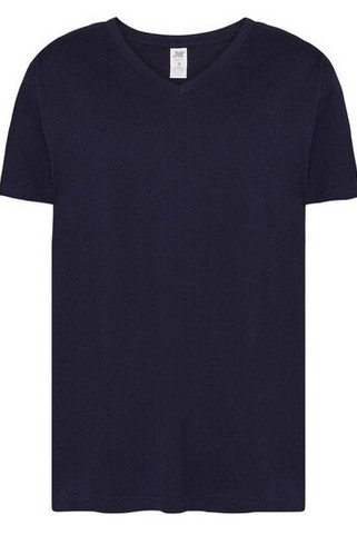 JHK JK401 - Ultra-Soft Enzyme Washed V-Neck Cotton Tee