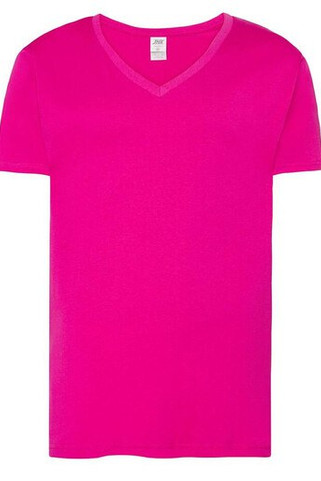 JHK JK401 - T-shirt Col V Confort Doux et Résistant