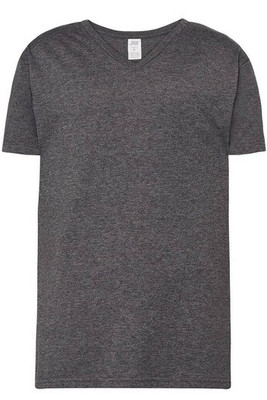 JHK JK401 - Ultra-Soft Enzyme Washed V-Neck Cotton Tee