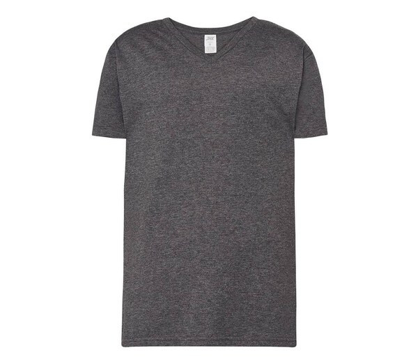 JHK JK401 - Ultra-Soft Enzyme Washed V-Neck Cotton Tee