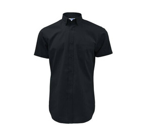 JHK JK611 - Elegant Mens Short Sleeve Poplin Shirt