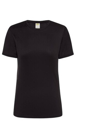 JHK JK901 - Elegante Damen Sport T-Shirt mit Ziernähten