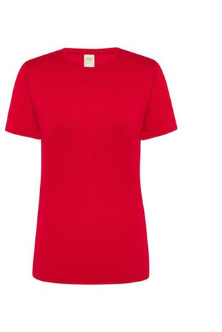 JHK JK901 - Elegante Damen Sport T-Shirt mit Ziernähten
