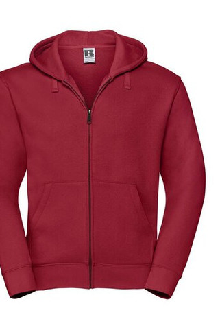 Russell JZ266 - Miesten aito vetoketjullinen huppari