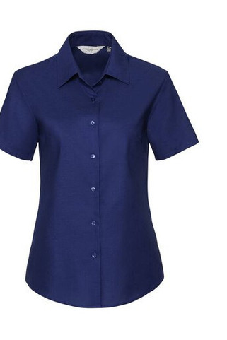 Russell Collection JZ33F - Womens Cotton Oxford Shirt