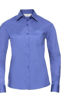 Russell Collection JZ34F - Women's Poplin Shirt