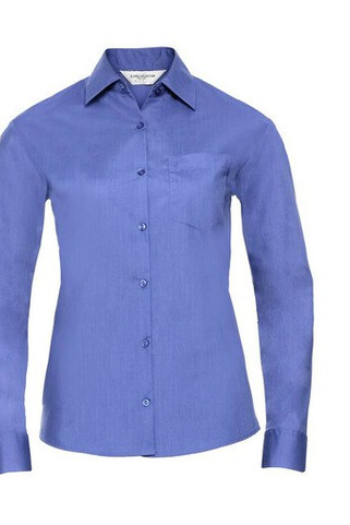 Russell Collection JZ34F - Womens Poplin Shirt
