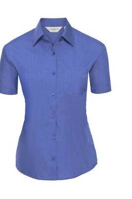 Russell Collection JZ35F - Ladies’ Poplin Shirt