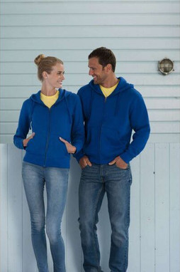 Russell JZ66F - Sweatshirt de Capuz com Zip - Authentic