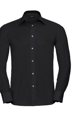 Russell Collection JZ922 - Men's Fitted Oxford Shirt with Italian Collar
