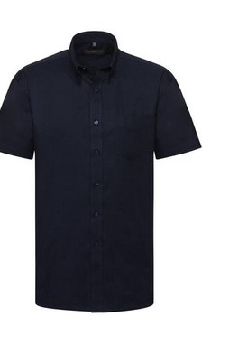 Russell Collection JZ933 - Mens Oxford Cotton Short Sleeve Shirt