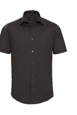 Russell Collection JZ947 - Getailleerd Overhemd Met Korte Mouw