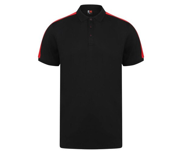 Finden & Hales LV381 - Stretch contrast polo shirt
