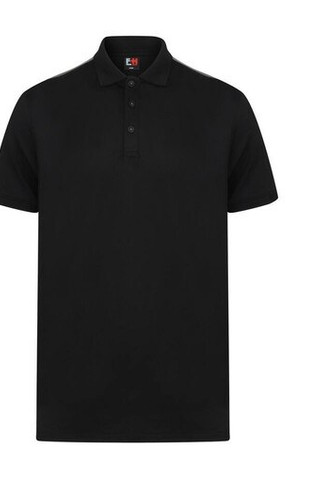 Finden & Hales LV381 - Stretch contrast polo shirt