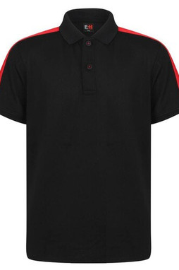Finden & Hales LV382 - Stretch contrast polo shirt for children