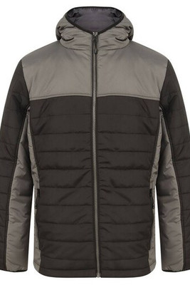 Finden & Hales LV660 - Stijlvolle Unisex Puffer Jas met Contrasterende Details