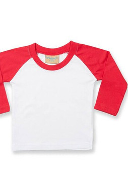 Larkwood LW025 - Maglietta da baseball a manica lunga