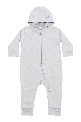 Larkwood LW070 - Cozy Winter Fleece Zipper Sleepsuit for Kids