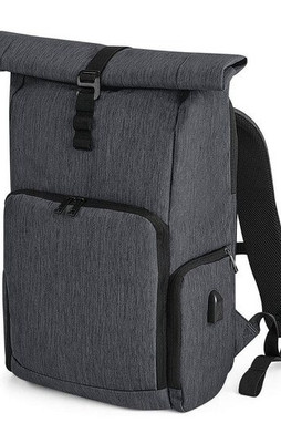 Quadra QD995 - Sac À Dos Avec Rabat Enroulable Et Chargeur Q-Tech